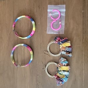 A30 Multicolor Bundle of Earrings